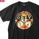 OBEY ORGANIC PIGMENT DYED TEES "OBEY SOUNDS OF DISSENT 45" (PIGMENT FADED BLACK) [SHEPARD FAIREY COLLECTION]