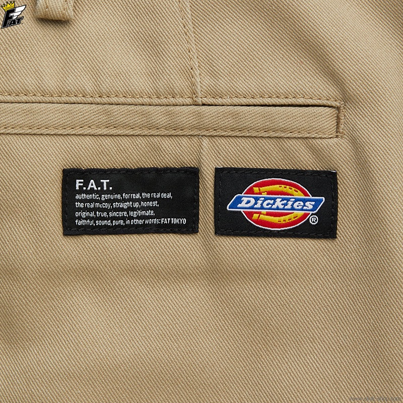 FAT×Dickies SLACKIES BEIGE FAT×Dickies SLACKIES BEIGE FAT×Dickies SLACKIES BEIGE