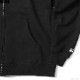 BLUCO HEAVY PILE SWEAT ZIP HOODIE -EMB- (BLACK) [145-13-016]
