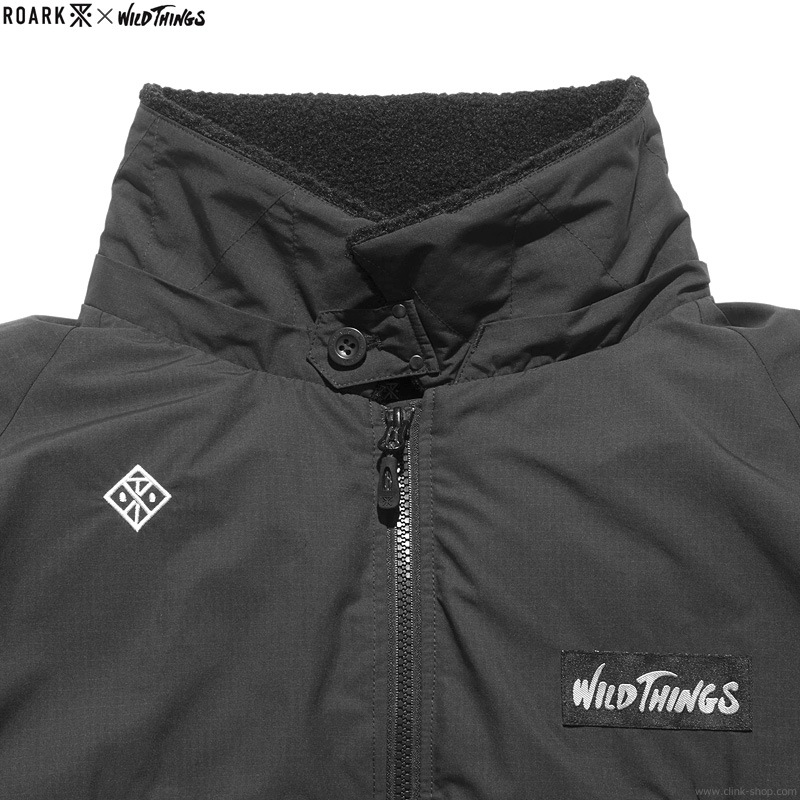 ROARK �� WILDTHINGS - HAPPY JACKET (BLACK)
