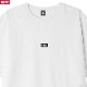 OBEY HEAVYWEIGHT TEE "OBEY BLACK BAR" (WHITE)