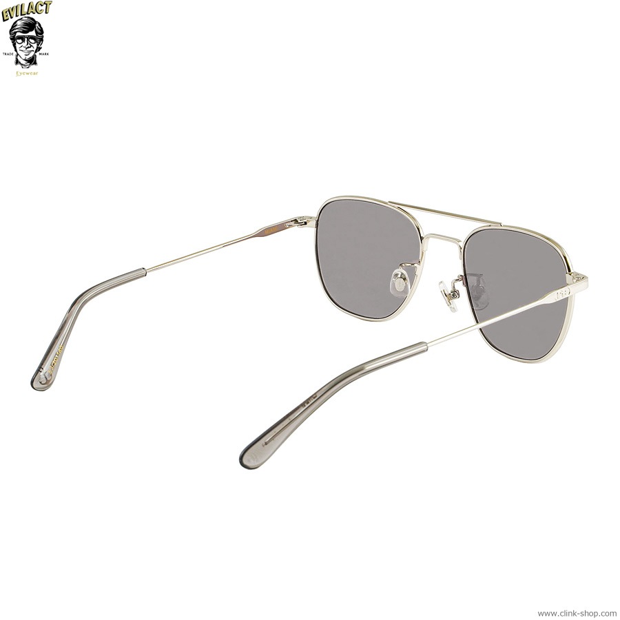 EVILACT EYEWEAR MIAMI - SILVERGRAY CLEAR/SMOKE LENS [EAE24-18-02]