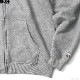 BLUCO HEAVY PILE SWEAT ZIP HOODIE -EMB- (GRAY) [145-13-016]