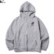 SOFTMACHINE ALONE JERSEY HOODED (GRAY)