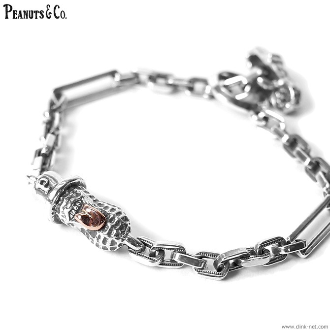 PEANUTS & CO. BEROPEANUTS THIN BRACELET (SILVER10K)