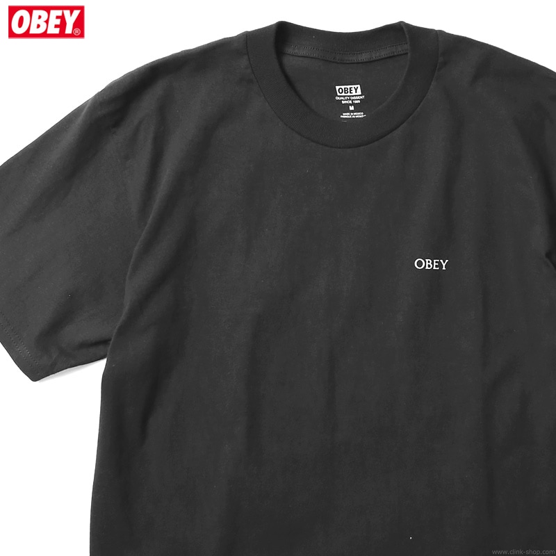 OBEY CLASSIC TEE "OBEY FACE COLLAGE" (BLACK) SHEPARD FAIREY COLLECTION