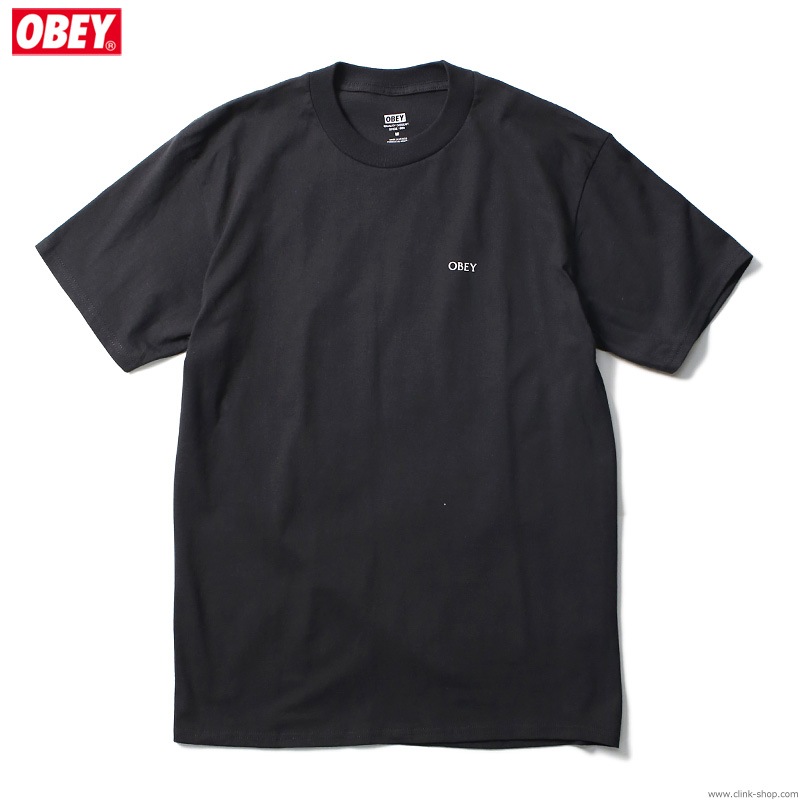 OBEY CLASSIC TEE "OBEY FACE COLLAGE" (BLACK) SHEPARD FAIREY COLLECTION