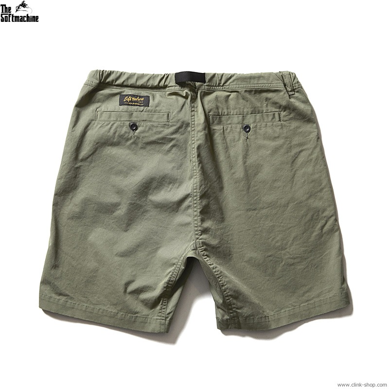 SOFTMACHINE BIVOUAC SHORTS (OLIVE)