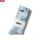 OBEY TIE DYE BOLD SOCKS (TURQUOISE MULTI)