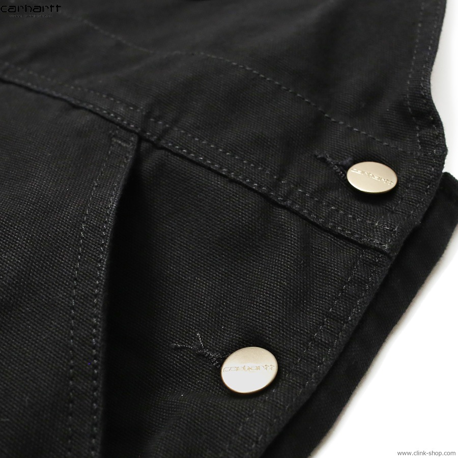 CarharttWIP Carhartt オーバーオール ブラック S CLINK｜CARHARTT WIP BIB OVERALL (BLACK)｜東京・吉祥寺
