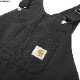 CARHARTT WIP BIB OVERALL (BLACK)
