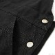 CARHARTT WIP BIB OVERALL (BLACK)