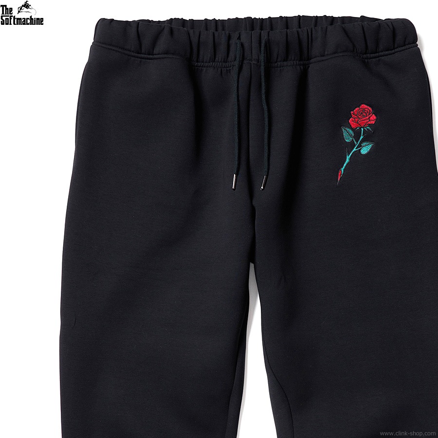 SOFTMACHINE ALONE JERSEY PANTS (BLACK)