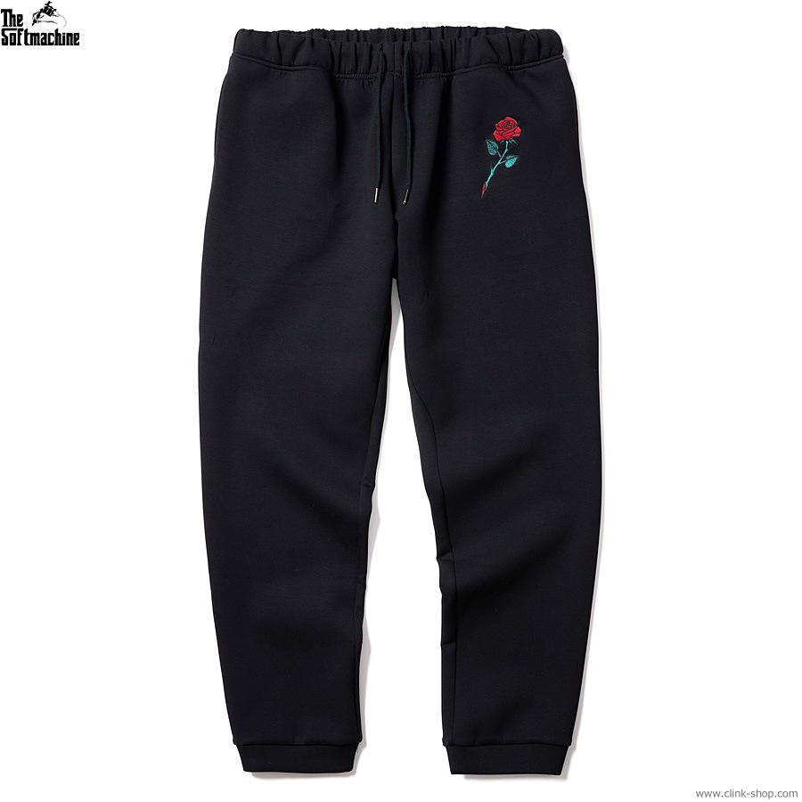 SOFTMACHINE ALONE JERSEY PANTS (BLACK)