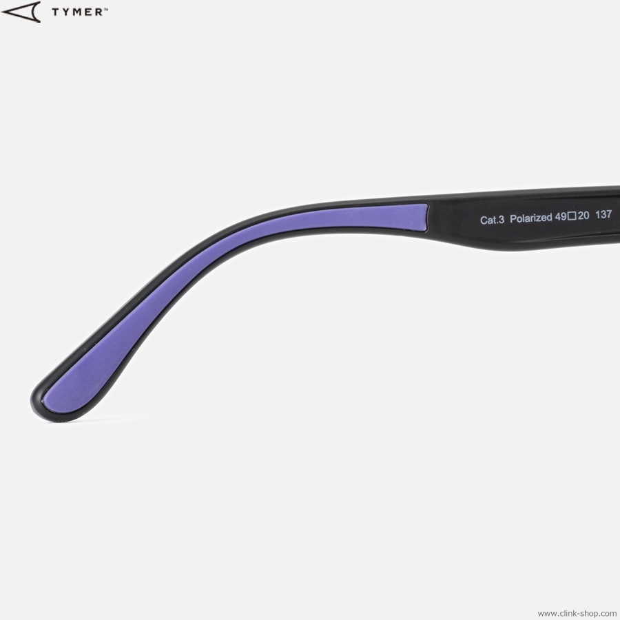TYMER PABLO (MATT BLACK/LIGHT BROWN) [TY103-MBK-LBR]