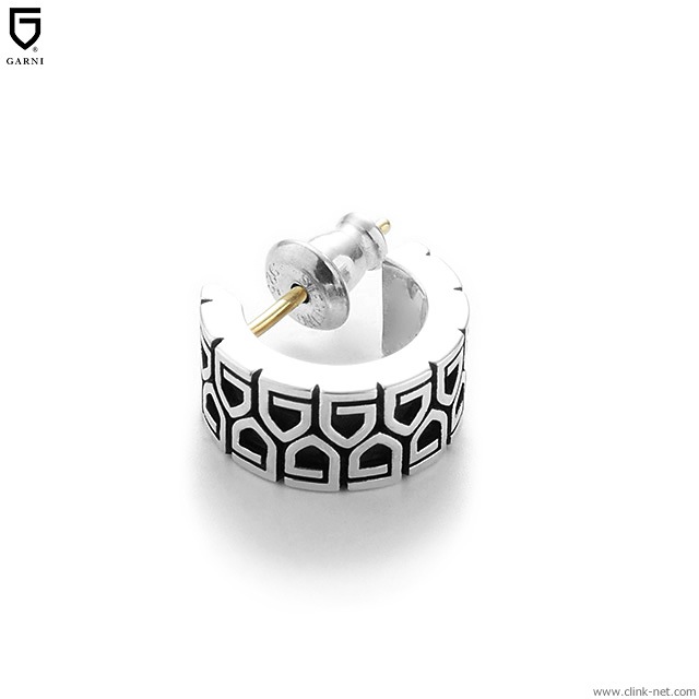 GARNI G LINE UP RING PIERCE (BLACK) [GP19040]