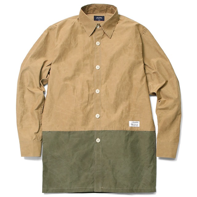 NVM WEATHER COAT (BEIGE��OLIVE) [NVM16A-JK01]