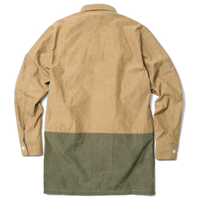 NVM WEATHER COAT (BEIGE��OLIVE) [NVM16A-JK01]