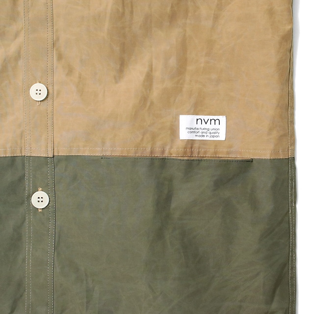 NVM WEATHER COAT (BEIGE��OLIVE) [NVM16A-JK01]