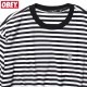 OBEY 89 ICON STRIPE BOX TEE SS (BLACK MULTI)