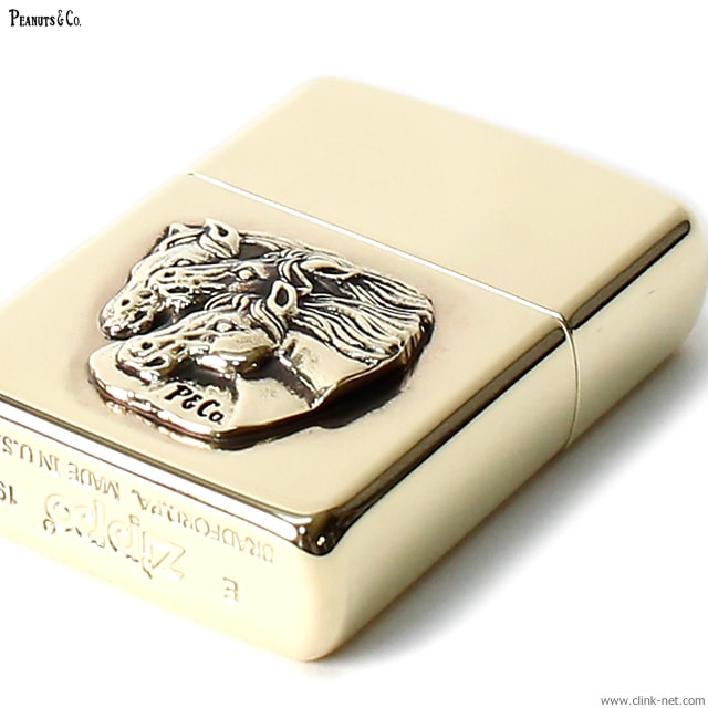 CLINK｜PEANUTS & CO. PHARAOH HORSE ZIPPO (BRASS)｜東京・吉祥寺