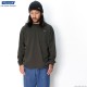 RADIALL FLAGS - CREW NECK POCKET T-SHIRT L/S (INK BLACK)