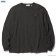 RADIALL FLAGS - CREW NECK POCKET T-SHIRT L/S (INK BLACK)