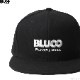 BLUCO 6-PANEL CAP -LOGO- (BLACK) [145-61-019]