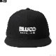 BLUCO 6-PANEL CAP -LOGO- (BLACK) [145-61-019]