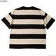 CARHARTT WIP S/S QUINBY T-SHIRT (QUINBY STRIPE BLACK)