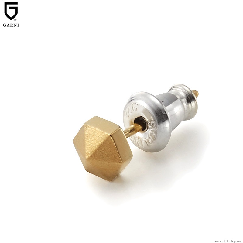 GARNI HONEYCOMB STUDS PIERCE (GOLD) [GP20006]