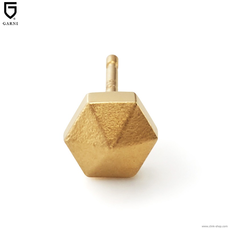 GARNI HONEYCOMB STUDS PIERCE (GOLD) [GP20006]