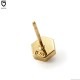 GARNI HONEYCOMB STUDS PIERCE (GOLD) [GP20006]