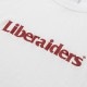 LIBERAIDERS OG LOGO TEE (WHITE) #71602