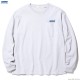 RADIALL FLAGS - CREW NECK POCKET T-SHIRT L/S (SNOW WHITE)