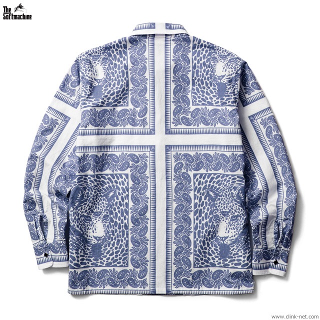 SOFTMACHINE BLEND BANDANA クッション CLINK｜SOFTMACHINE BLEND BANDANA SHIRTS L/S (NAVY)｜東京・吉祥寺