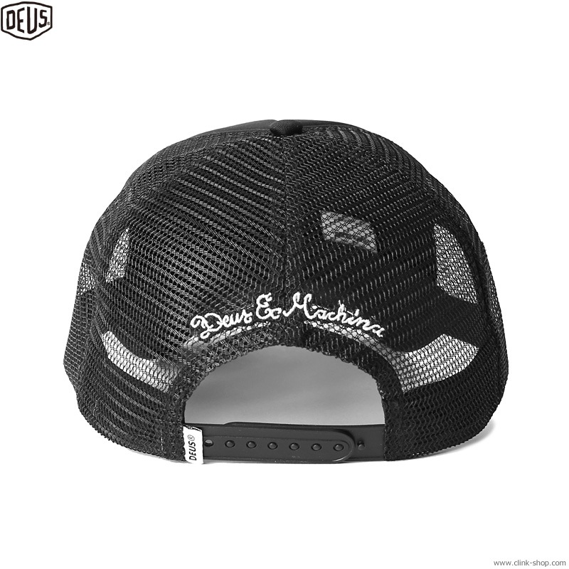 SALE 10OFF DEUS EX MACHINA FORTUITY TRUCKER (BLACK)