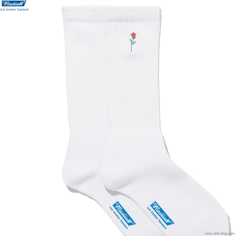 RADIALL ROSE 2PAC SOX LONG (WHITE)