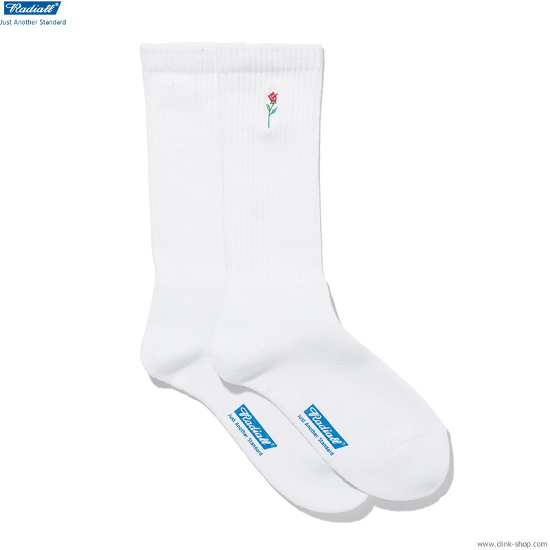 RADIALL ROSE 2PAC SOX LONG (WHITE)