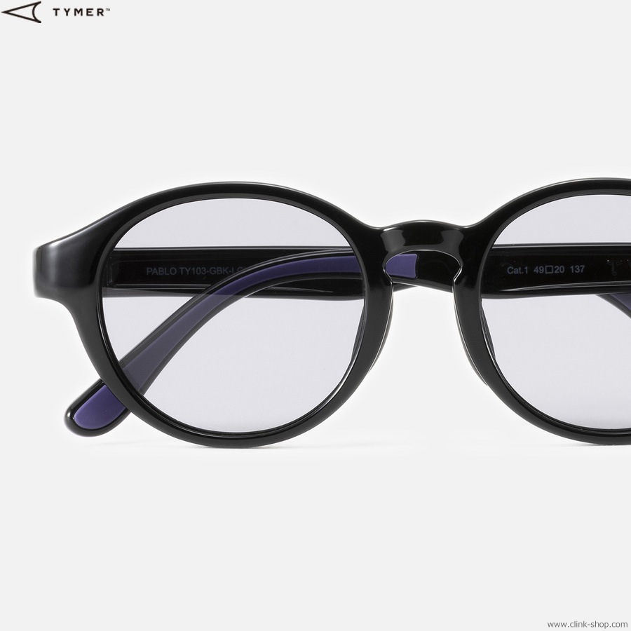 TYMER PABLO (GLOSS BLACK/LIGHT GREY) [TY103-GBK-LGY]