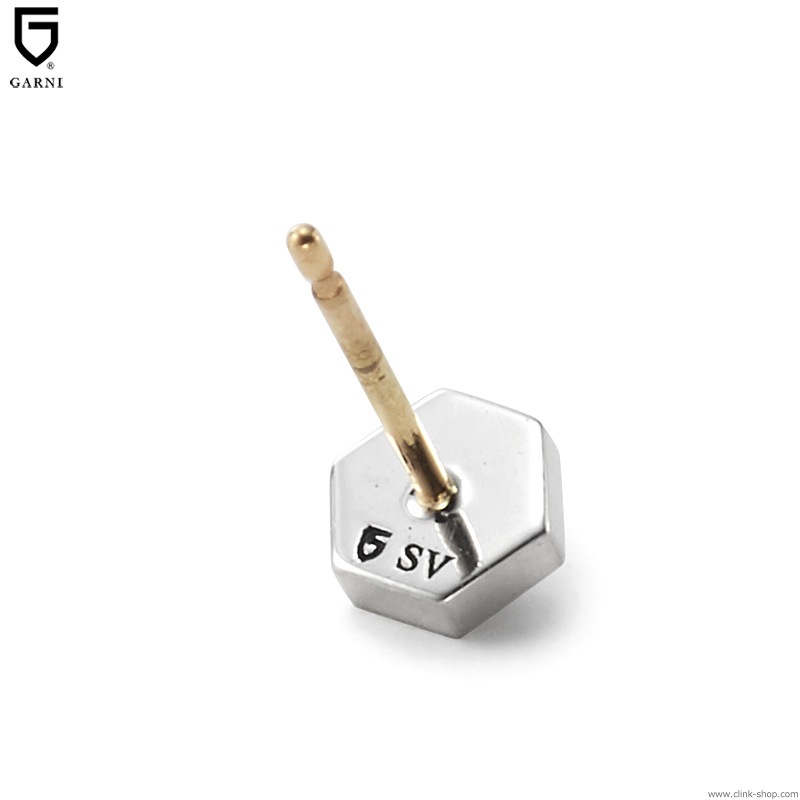 CLINK｜GARNI HONEYCOMB STUDS PIERCE (SILVER) [GP20006]｜東京