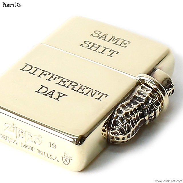 CLINK｜PEANUTS & CO. PEANUTS ZIPPO (BRASS)｜東京・吉祥寺