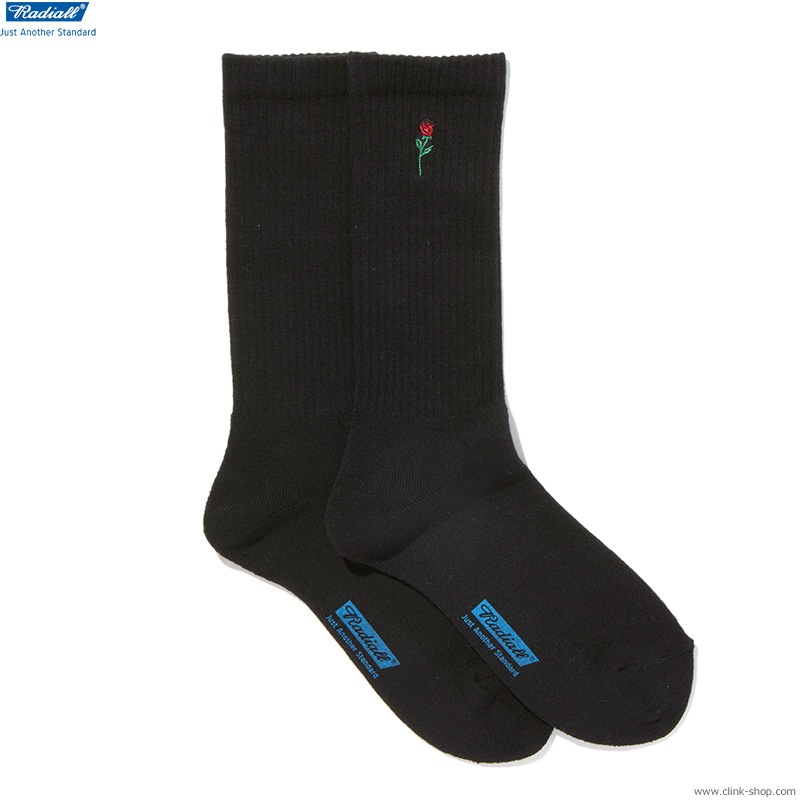 RADIALL ROSE 2PAC SOX LONG (BLACK)