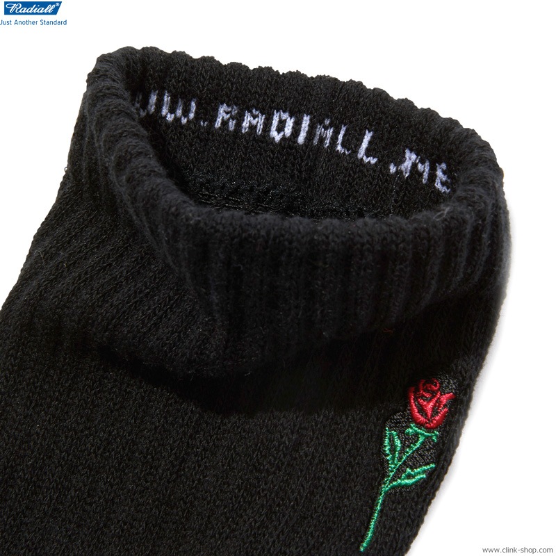 RADIALL ROSE 2PAC SOX LONG (BLACK)