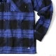 BLUCO OMBRE CHECK FLANNEL SHIRTS (NAVY) [1147]