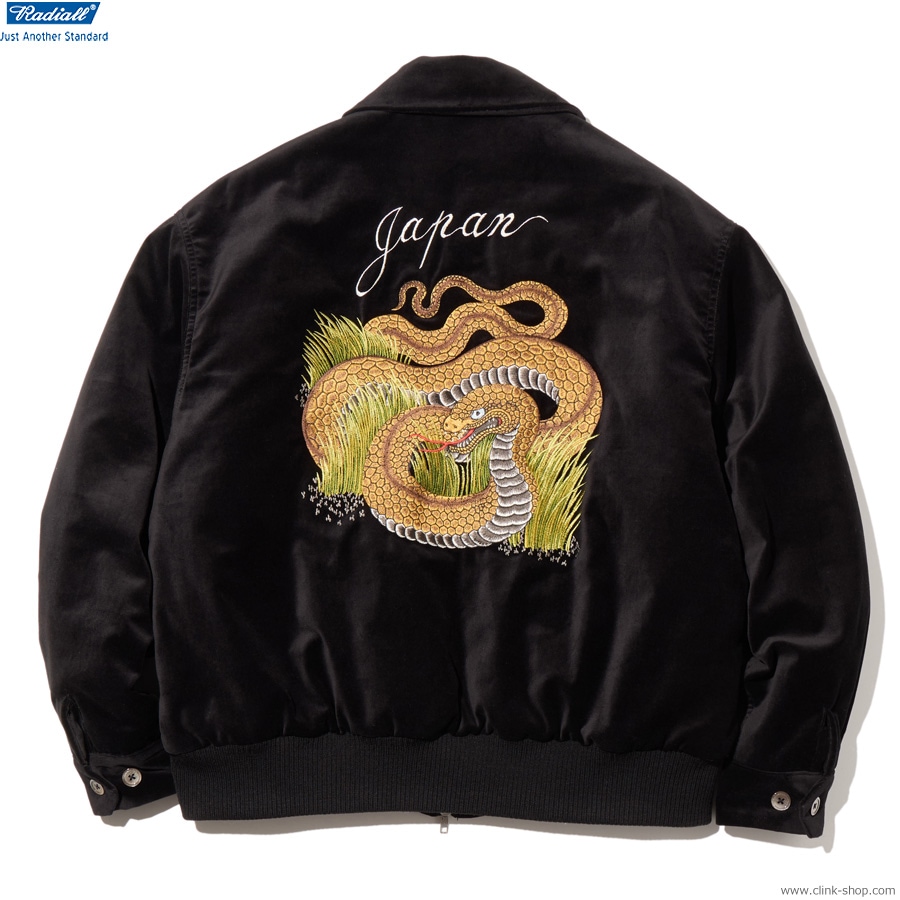 CLINK｜RADIALL Nozarasi - SOUVENIR JACKET (BLACK) [RAD-25AW-JK005