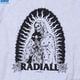 RADIALL GUIDANCE - CREW NECK T-SHIRT L/S (FADED ASH) [RAD-26NYM-CUT001]