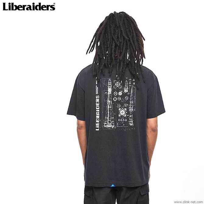 LIBERAIDERS VOSTOK TEE (BLACK) #71604