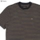 BRIXTON HILT S/S KNIT (BLACK/HONEY/HEATHER GREY)
