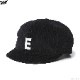 EVILACT CORDUROY CAP (BLACK) [EA24-ACT2-C02]